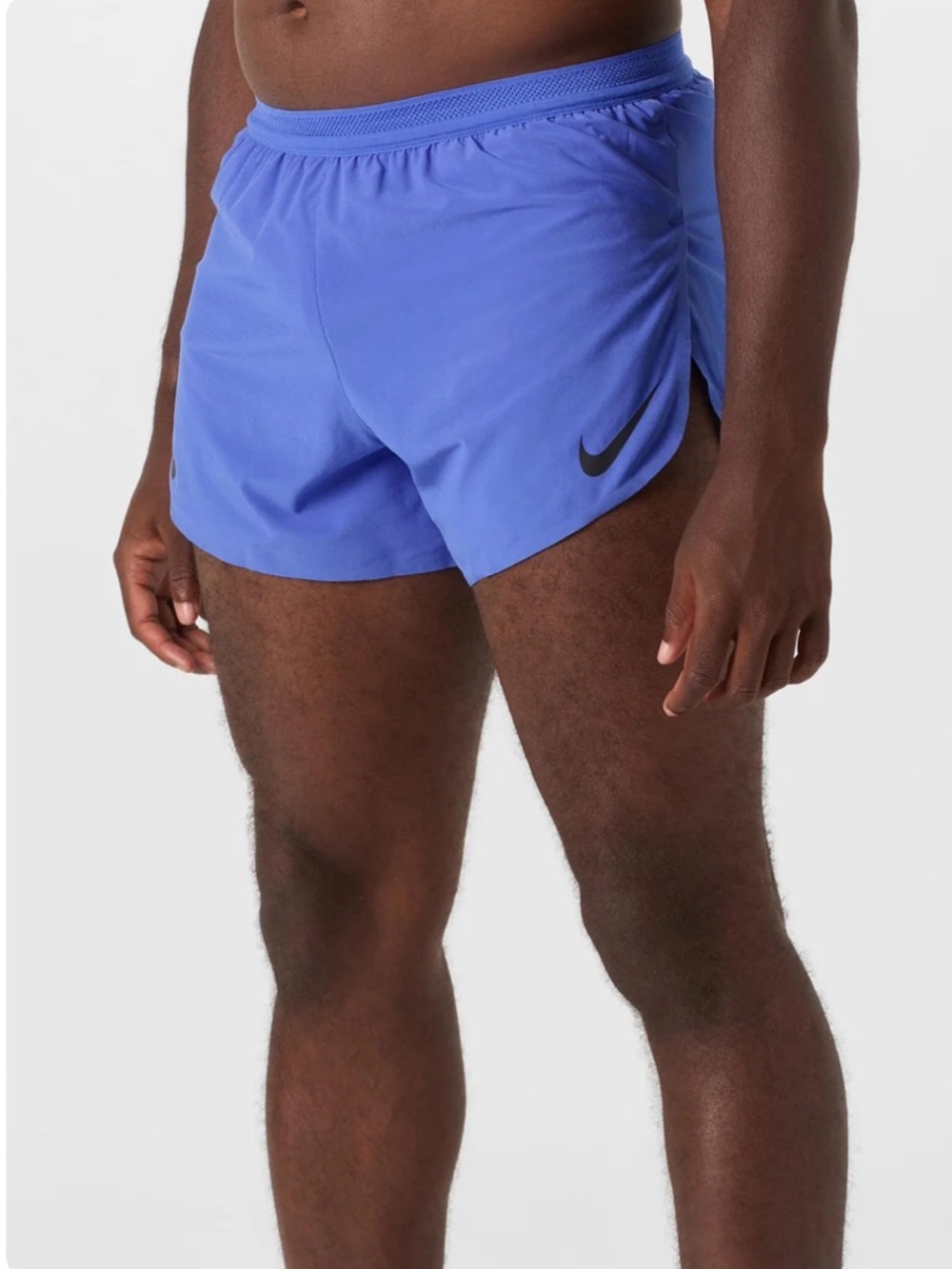 Nike mens aeroswift Dri-fit adv “2 brief-lined running shorts size medium